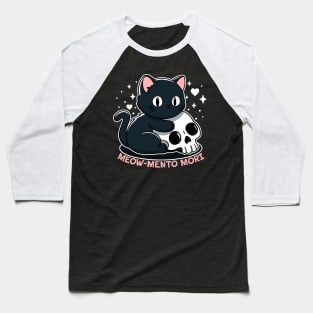 Meow mento mori Baseball T-Shirt